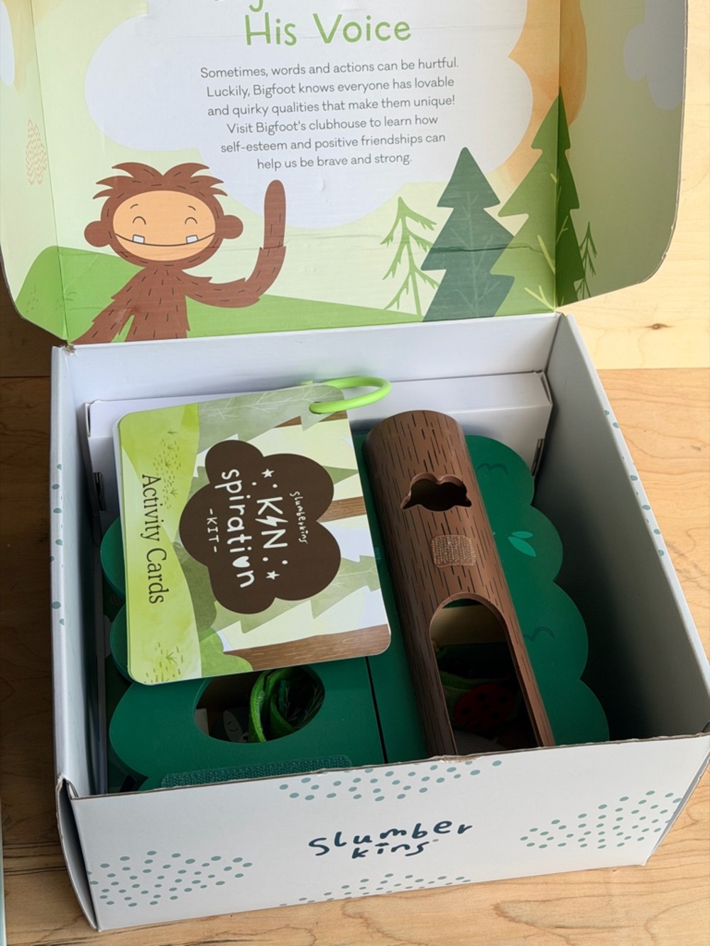 Slumberkins Social Play Bigfoot Kinspiration Kit